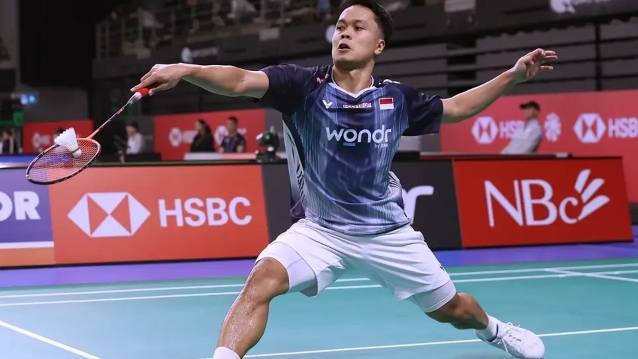 Anthony Sinisuka Ginting Kembali Early Exit, Tersingkir di Babak Pertama Taipei Open 2026