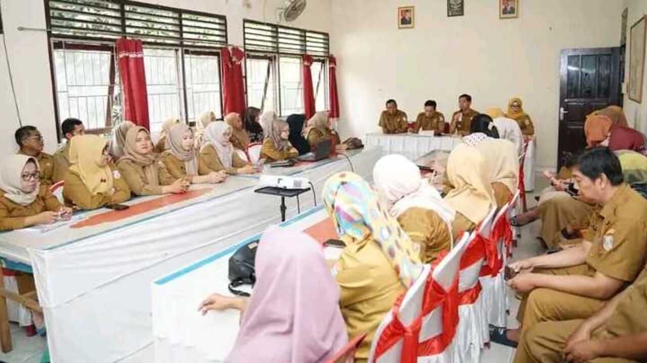 Rapat Pemetaan Usulan Penugasan PPPK di Kecamatan Talang Kelapa
