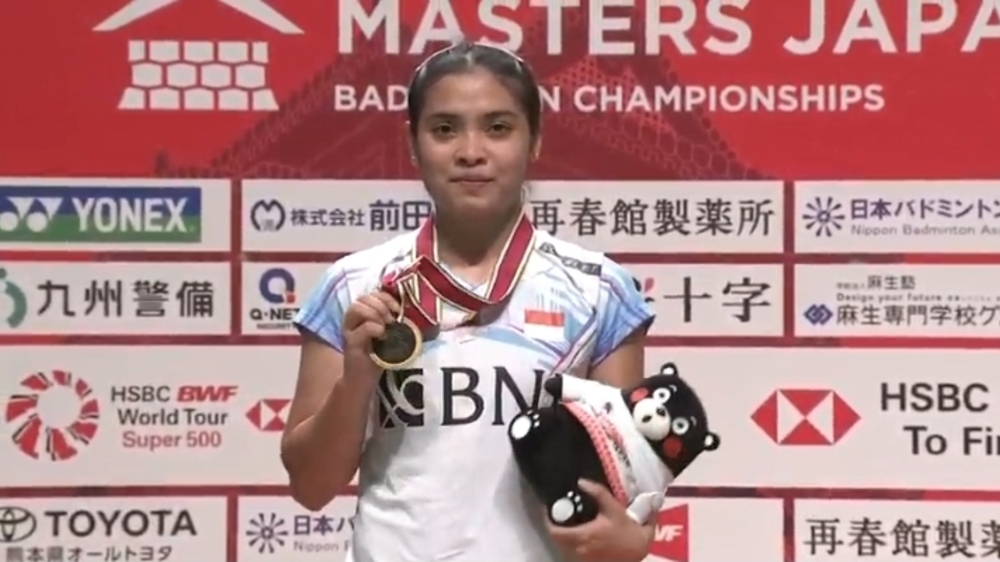 Congratulation ! Gregoria Mariska Juara Japan Masters 2023