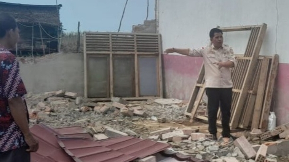 Angin Puting Beliung di Banyuasin Sumatera Selatan, Dua Unit Sekolah Dasar Juga Roboh