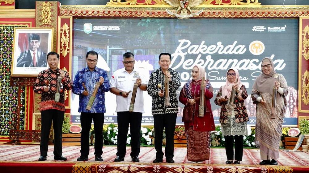 Dekranasda Sumsel Motor Penggerak Perekonomian Pemberdayaan dan Pengembangan IKM