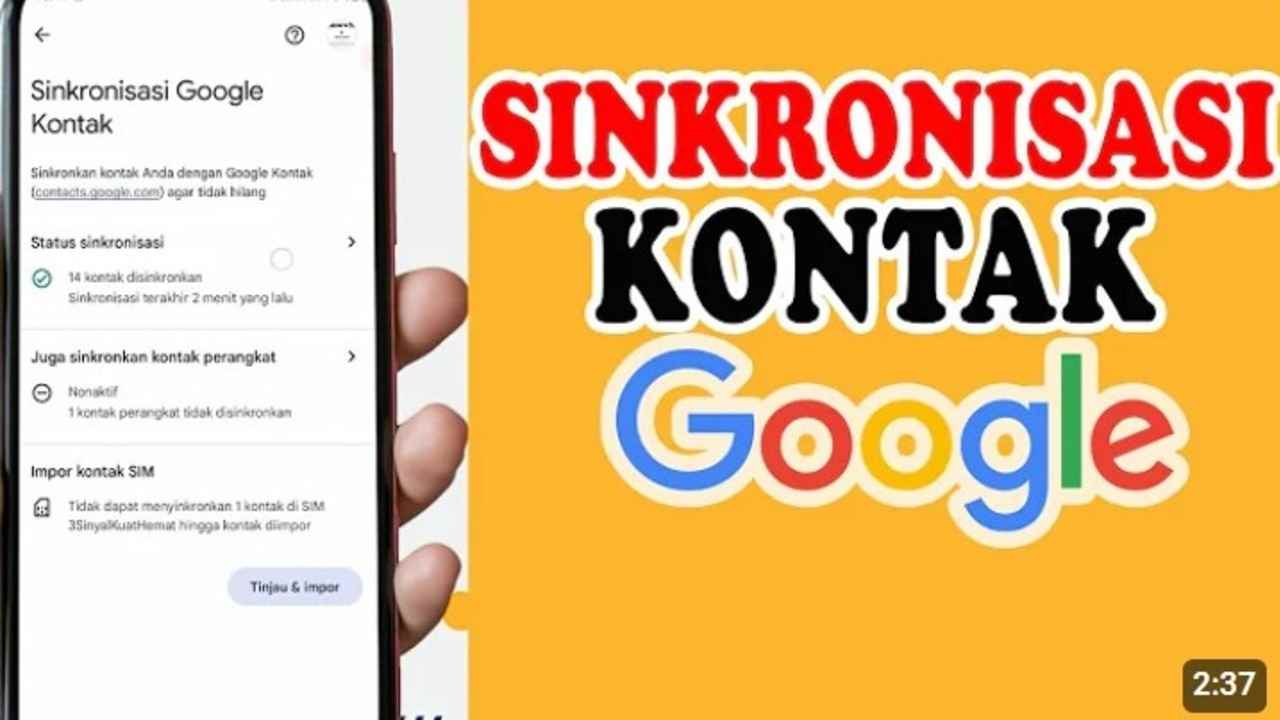 Anti Ribet! Panduan Singkat Sinkronisasi Kontak di Google untuk Keamanan Data