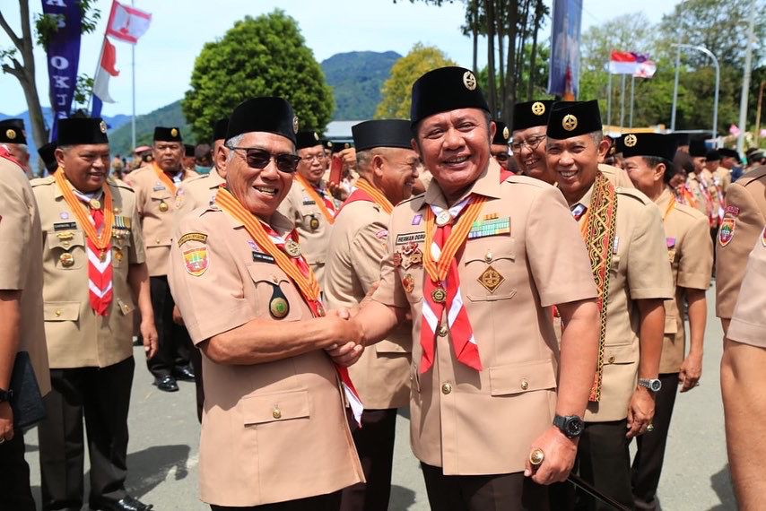 Irup Hari Pramuka ke 61 Tahun 2022, Herman Deru : Pramuka Wadah Penggemblengan  Para Calon  Pemimpin Bangsa