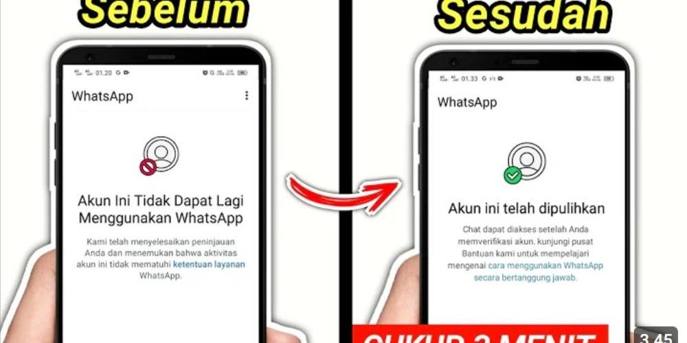 Akun WhatsApp Terblokir? Begini Cara Ampuh Atasi Mengatasinya