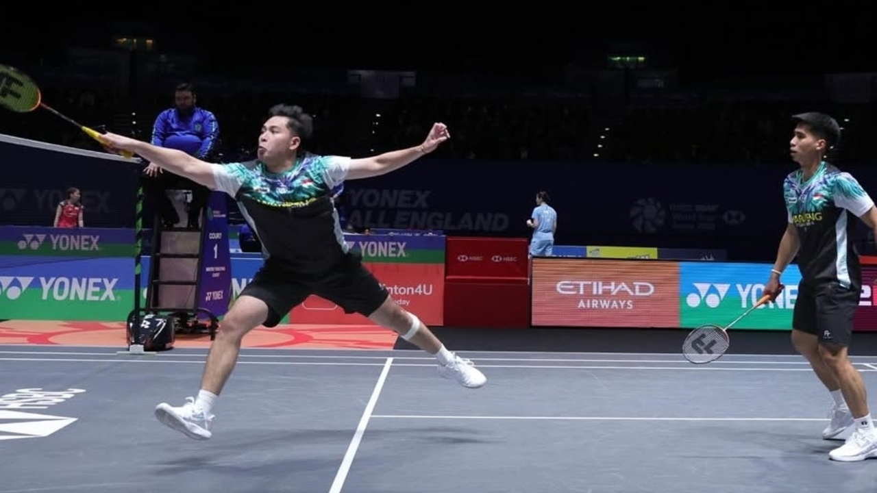 Banjir Eror, Sabar/Reza Kandas di 32 Besar All England 2026