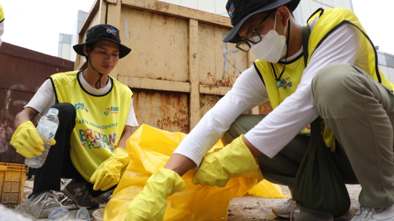 Dukung Kelestarian Lingkungan, BRI Perkuat Aksi Daur Ulang Limbah dan Reduksi Emisi Operasional Perusahaan