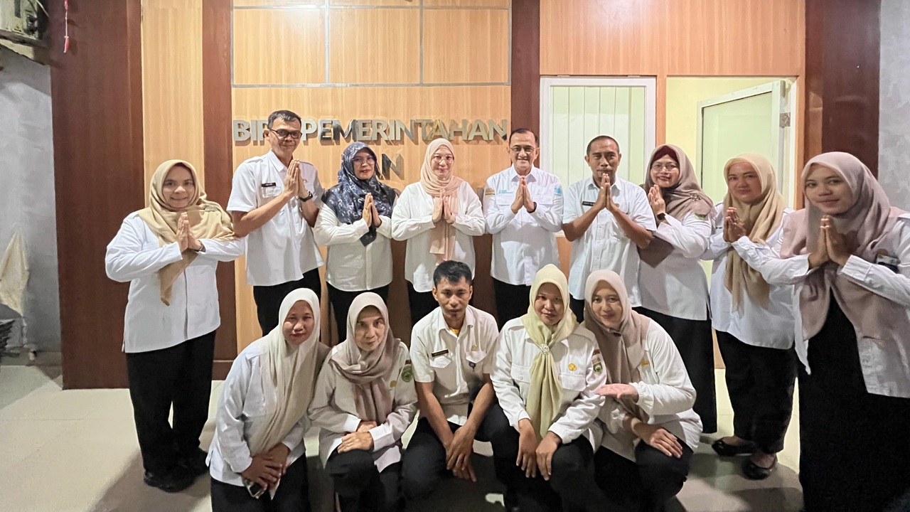 Sekda Sumsel Silaturahmi ke Kantor OPD Usai Libur Lebaran, Pastikan Pelayanan Publik Tetap Prima