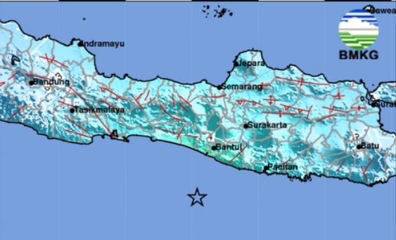 BREAKING NEWS; Gempa Magnitudo 6.4 Guncang Bantul Yogyakarta