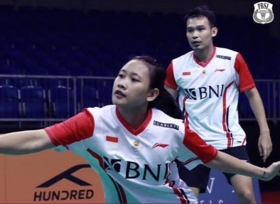 BAMTC 2023: Rinov/Phita Penentu Kemenangan Indonesia 3-2 Atas Thailand