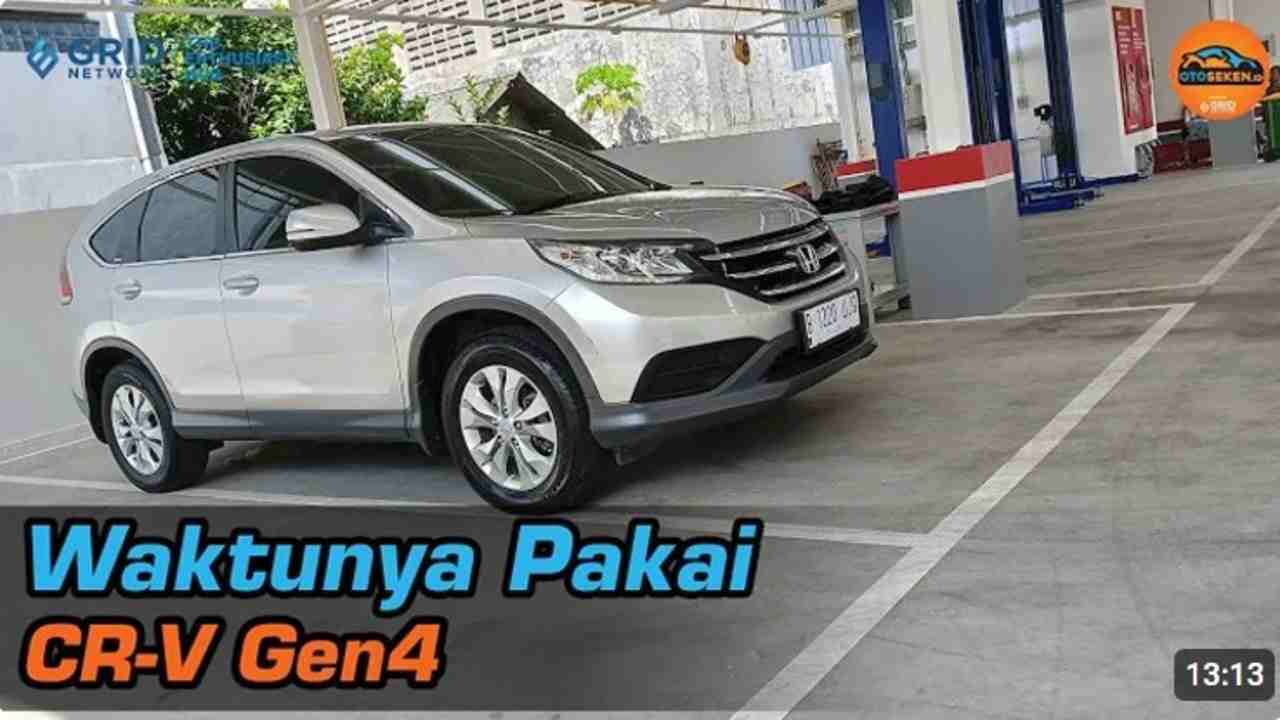 Honda CR-V Gen 4, Mobil SUV Stylish yang Masih Populer, Intip Harga dan Fitur Unggulannya!