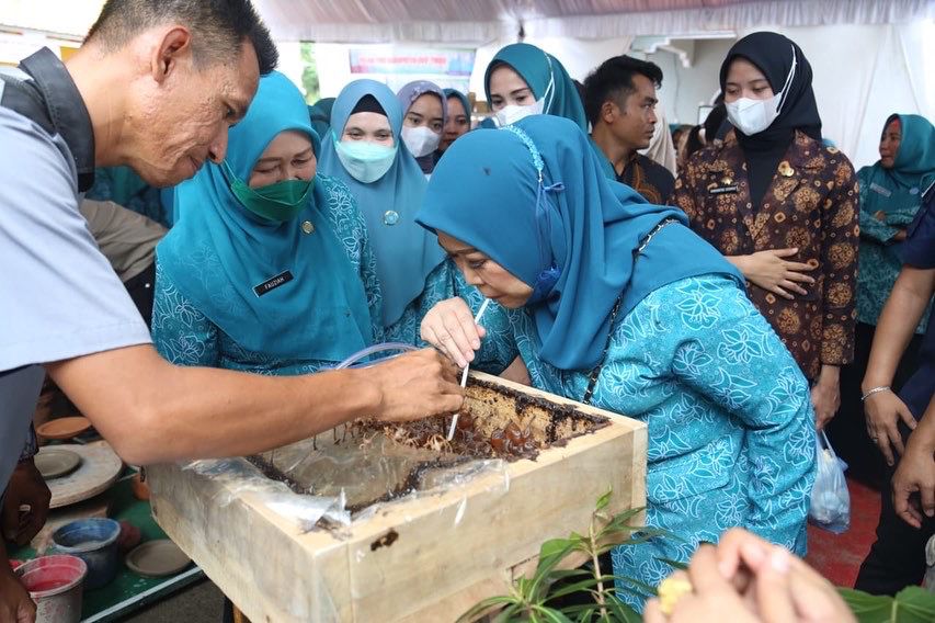 Feby Deru Puji Program TP PKK OKU Timur Berhasil Turunkan Angka Stunting