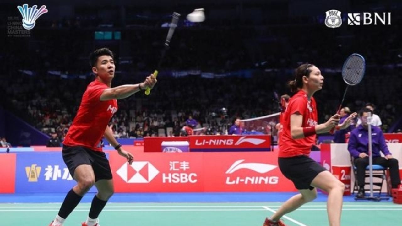 Dejan/Gloria Melenggang ke Perempat Final China Masters 2024 dengan Kemenangan Meyakinkan