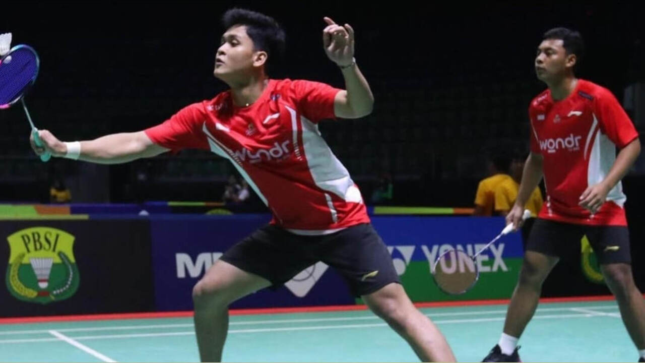 Anselmus Breagit dan Pulung Ramadhan Kandas di Babak Kedua Indonesia Masters 2024