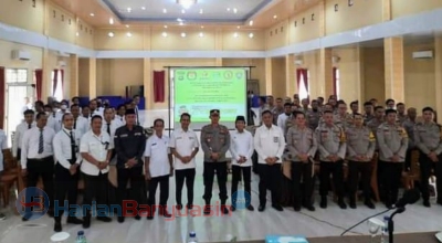 Hadir Sebagai Narasumber, Bawaslu Banyuasin Akan Selalu Bersinergi Bersama APH 