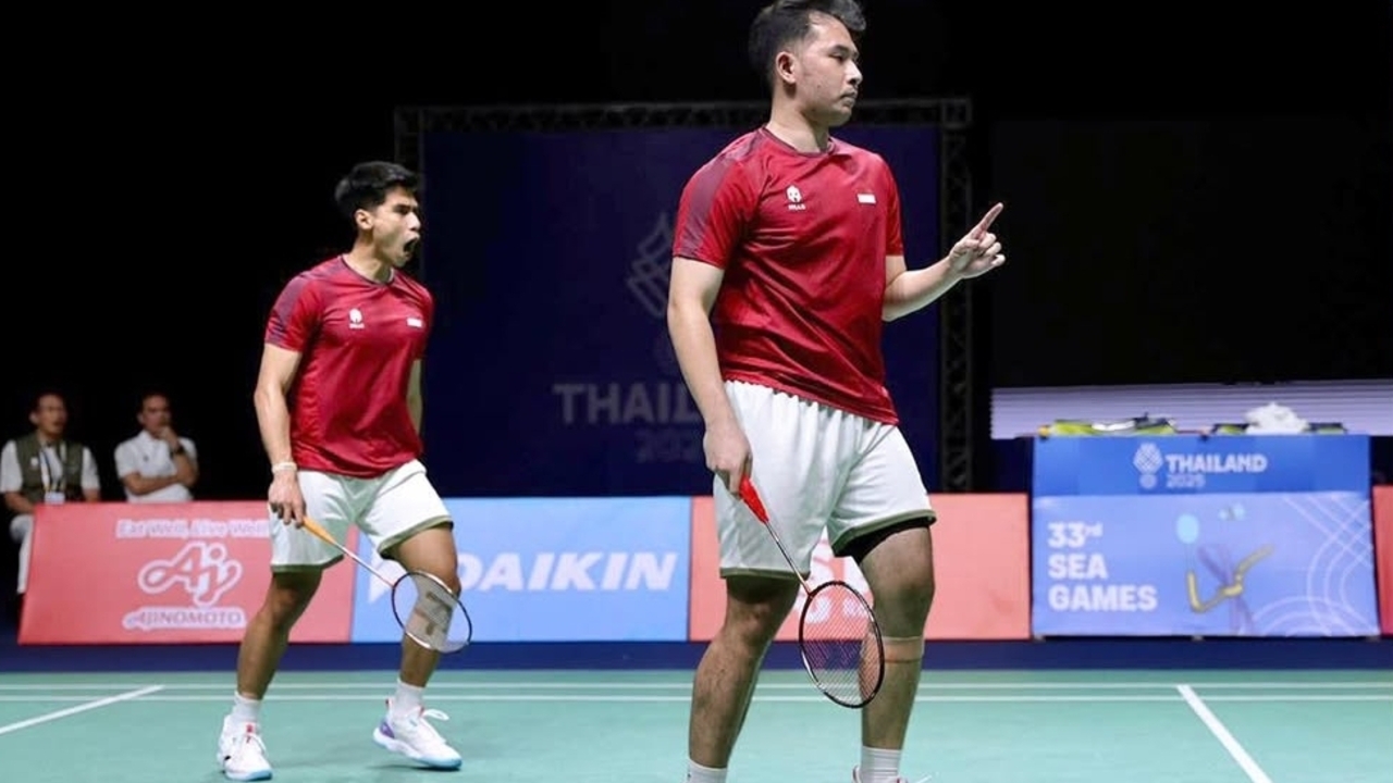 Bulu Tangkis SEA Games 2025: Sabar/Reza Raih Medali Emas, Indonesia Juara Umum Bulu Tangkis