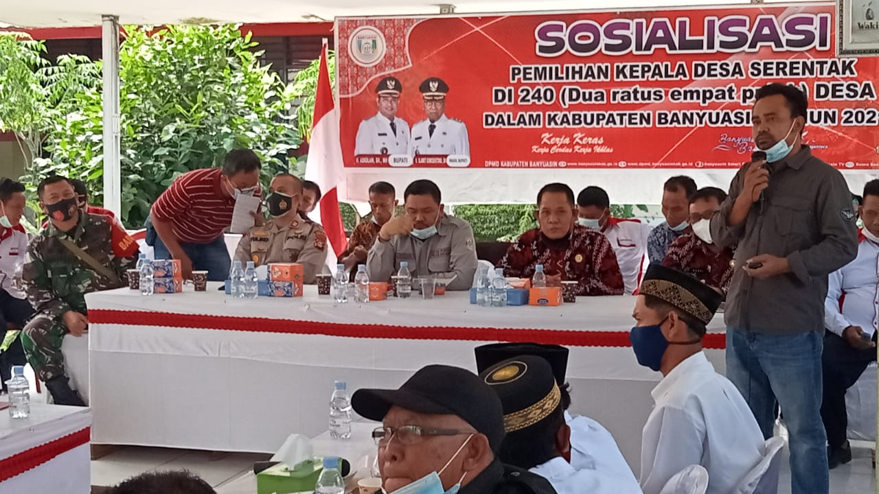 Sosialisasi Pilkades Betung, DPT Masih Rentan Konflik