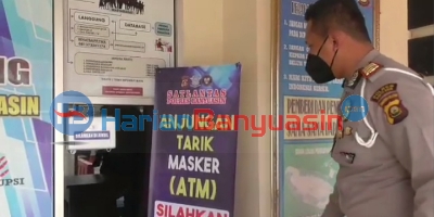 Masker Bisa Tarik di ATM