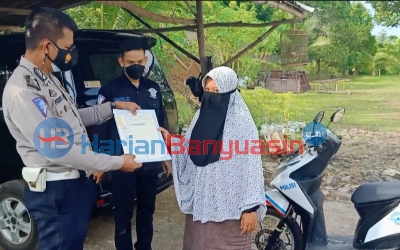 Satlantas Berikan Pelayanan Cek Fisik Keliling