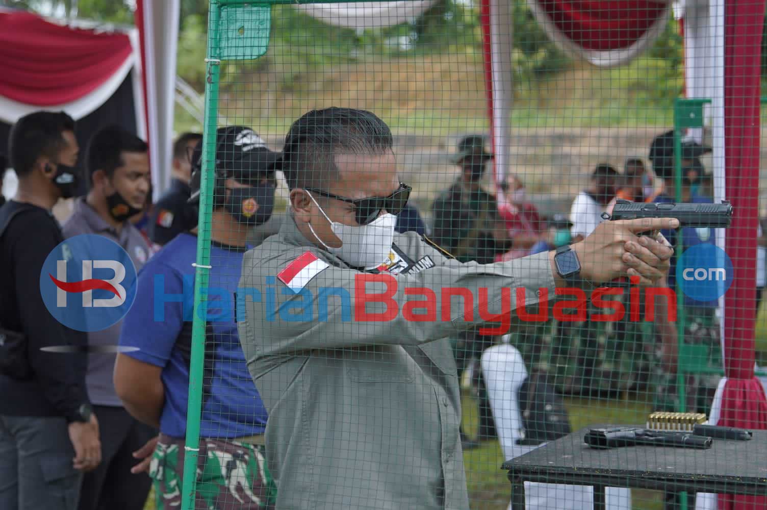 Porprov OKU Raya, Perbakin Banyuasin Target Juara Umum