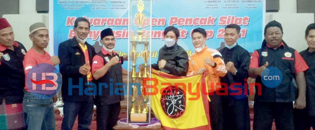 Kejuaraan Pencak Silat Open Banyuasin Bangkit Resmi Ditutup