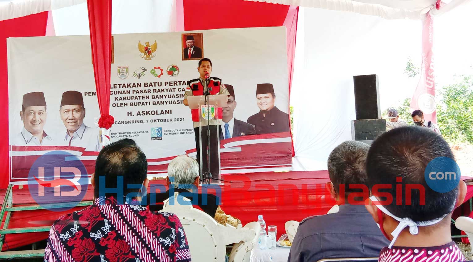 Bupati : Pembagian Kios dan Los Mesti Transparan