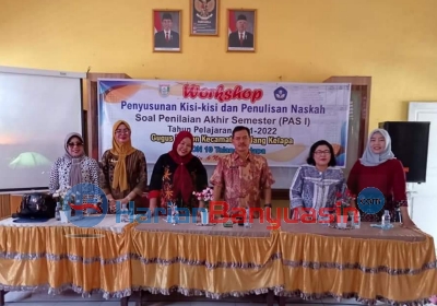 KKG Gugus Kenten Gelar Workshop Penyusunan Kisi-kisi Soal