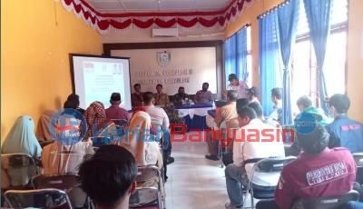 Jaga Kondusifitas Pilkades, Ini Jumlah DPT Desa Desa Kecamatan Banyuasin II