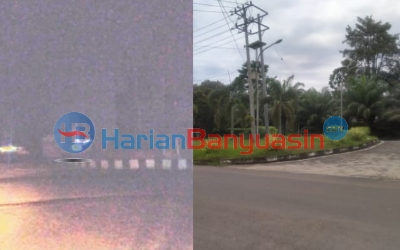 Minim Penerangan, Jalan Lingkar Banyuasin Terlihat Seram