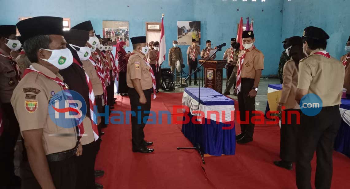 Kepengurusan Kwarran di Banyuasin II Dikukuhkan