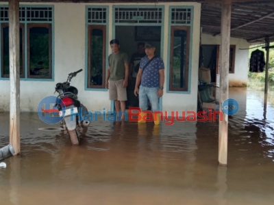 Puluhan Rumah di Desa Mukut Terendam Banjir