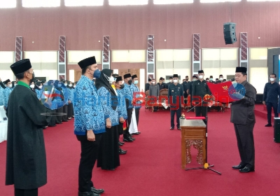 250 PNS Formasi 2019 Dilantik, Ini Pesan Bupati Banyuasin!