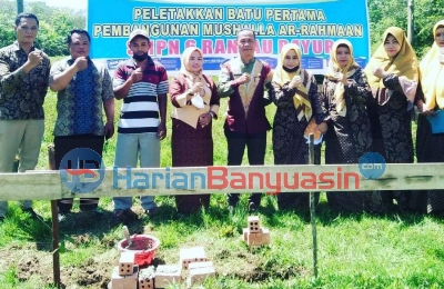 Penguatan Profil Pelajar, SMPN 6 Rantau Bayur Bangun Mushalah