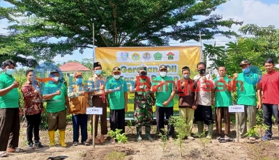 Peringatan HMPI, DPD LDII Banyuasin Tanam 2.000 Pohon