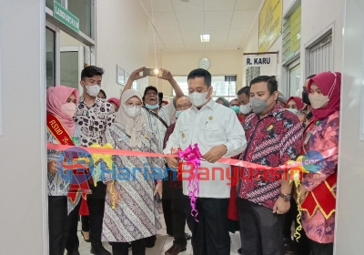 Antisipasi Lonjakan Varian Omicron, Bupati Resmikan Fasilitas Penanganan Covid 19