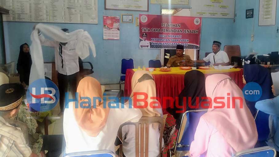 Tingkatkan Peran Fungsi Masyarakat, Pemdes Meranti gelar Pelatihan