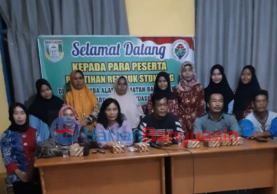 Cegah Stunting, Pemdes Rimba Alai Gelar Pelatihan