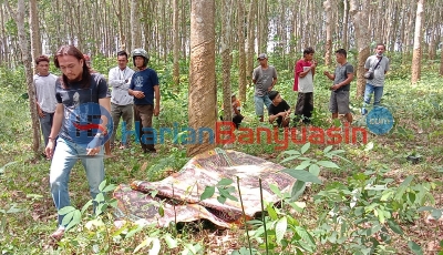 Warga Mulya Agung Ditemukan tak Bernyawa di Kebun Karet