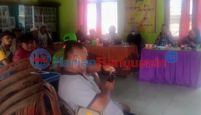 1.154 Hektar Lahan Persawahan Desa Sedang Masih Menjadi Lahan Tidur