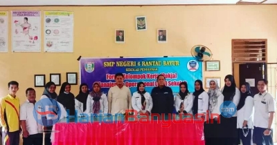 SMPN 6 Rantau Bayur melaksanakan PMO