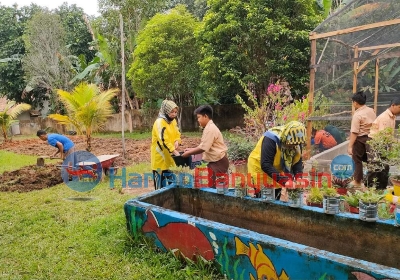 Tumbuhkan Semangat Kebersamaan SDN 1Banyuasin III Gelar Gorong