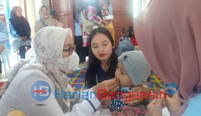 Cegah Rabun Senja dan Stunting, Pemberian Vitamin A Sasar 60.357 Balita di Banyuasin