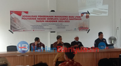 Polsri Gelar Sosialisasi PMB di Kampus Banyuasin