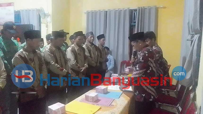 Isi Kekosongan dan Satukan Persepsi, Pemdes Rimba Alai Lantik LKD