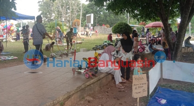 Ingin menghibur Anak Anda? Cukup ke Taman Kota Pangkalan Balai