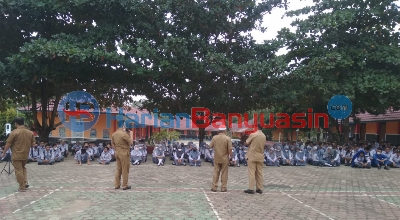 Polsri Gelar Sosialisasi PMB di SMKN 1 Suak Tapeh