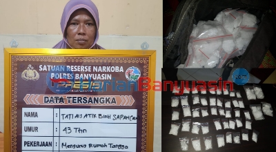 Istri Ditangkap Polisi Suami Kabur, Pengedar Narkoba di Makarti Jaya