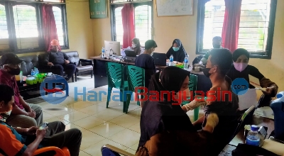 Cegah Covid-19, Masyarakat Desa Tanjung Laut Ikuti Vaksinasi Booster