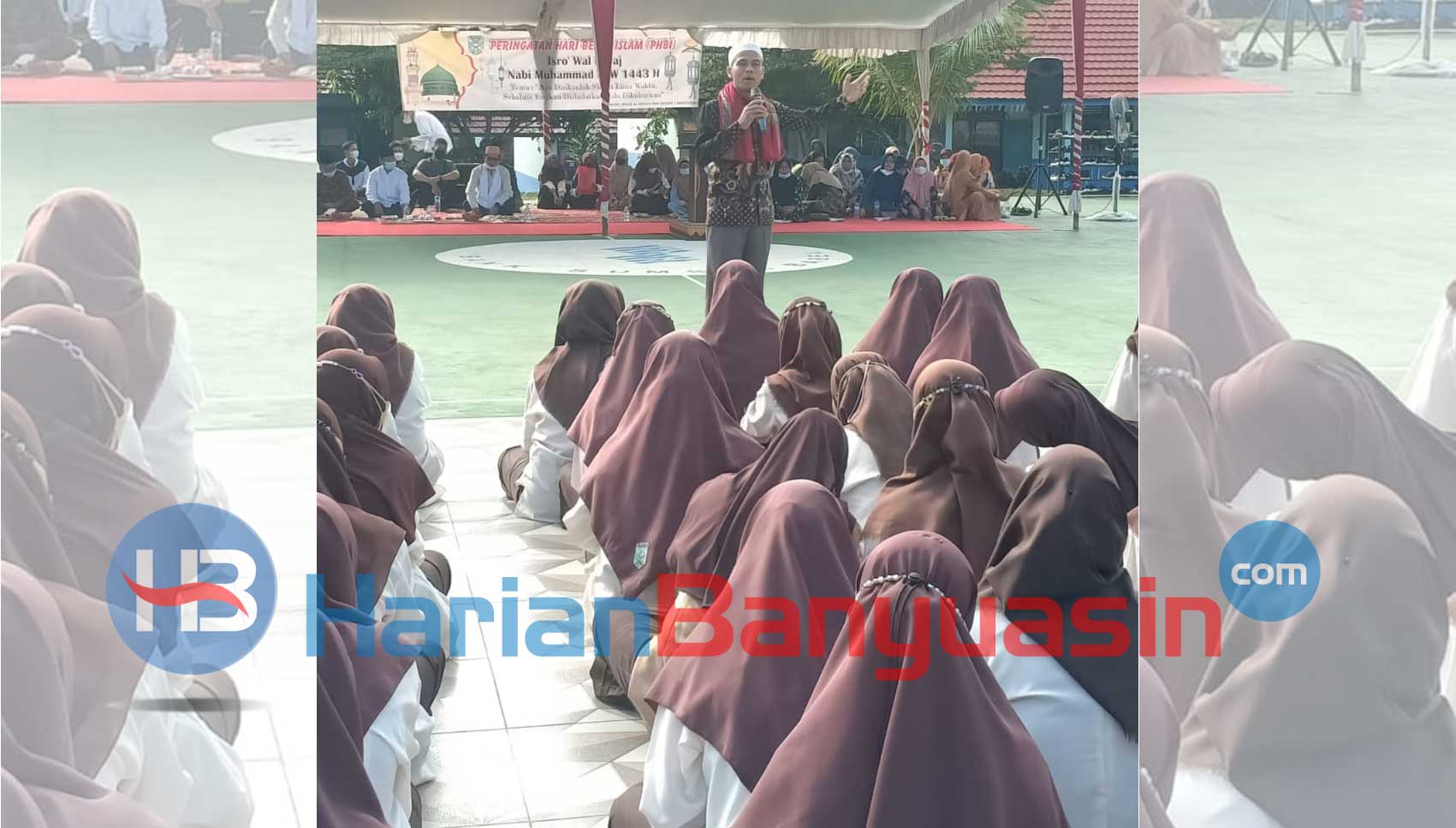 SMAN 1 Banyuasin III Gelar Isra\\\'mi\\\'raj Tema \