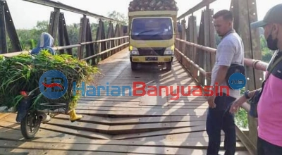 Patah Penyangga Lantai, Jembatan Tanah Kering Kian Mengkuatirkan