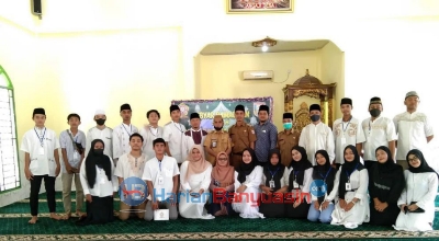 Gebyar Ramadhan Dilaksanakan Di Masjid Amaliah Oleh Karang Taruna Desa Pulau Harapan
